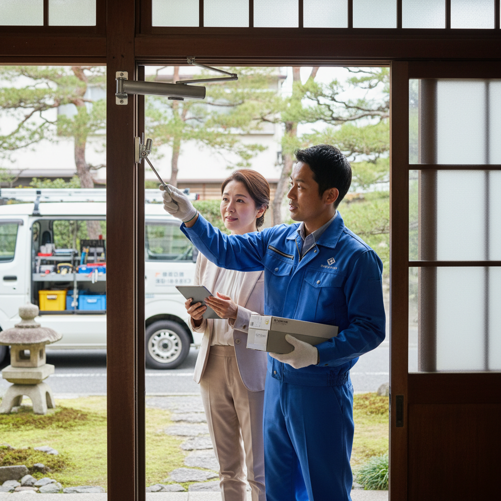 世田谷区でドアクローザー交換業者を選ぶポイントと失敗回避策