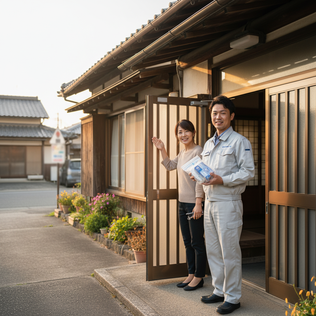 千葉県睦沢町でドアクローザー交換！業者選びと失敗回避
