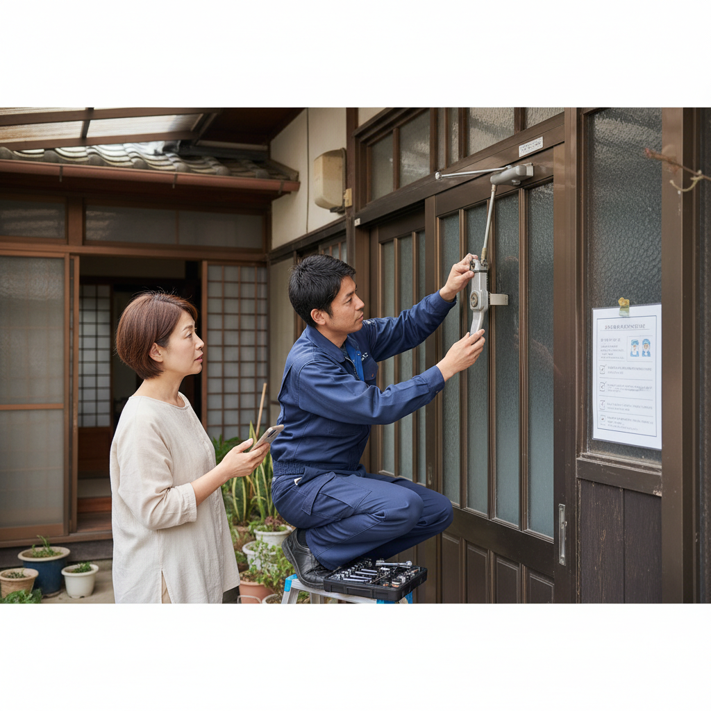 埼玉県杉戸町でドアクローザー交換業者選び！後悔しないためのポイント