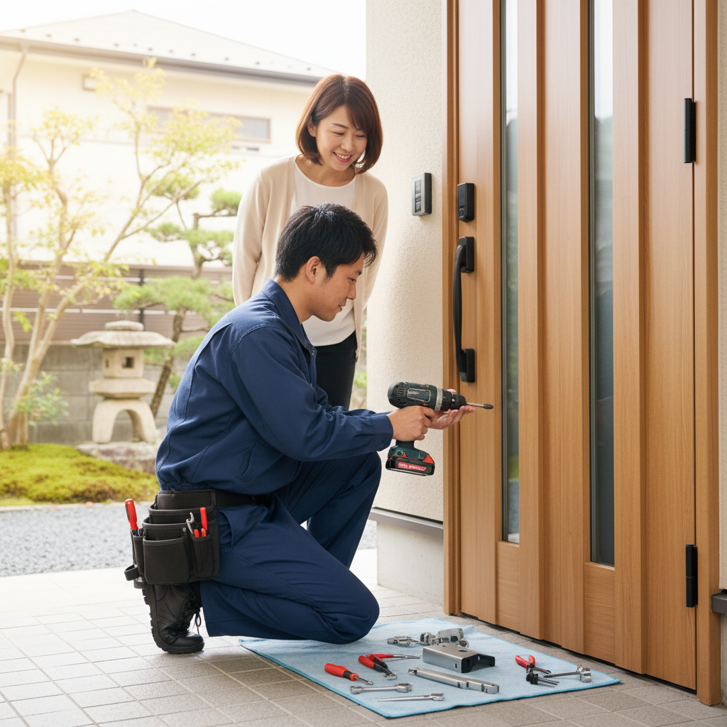 埼玉県越生町で安心!ドアクローザー交換業者選びと失敗回避