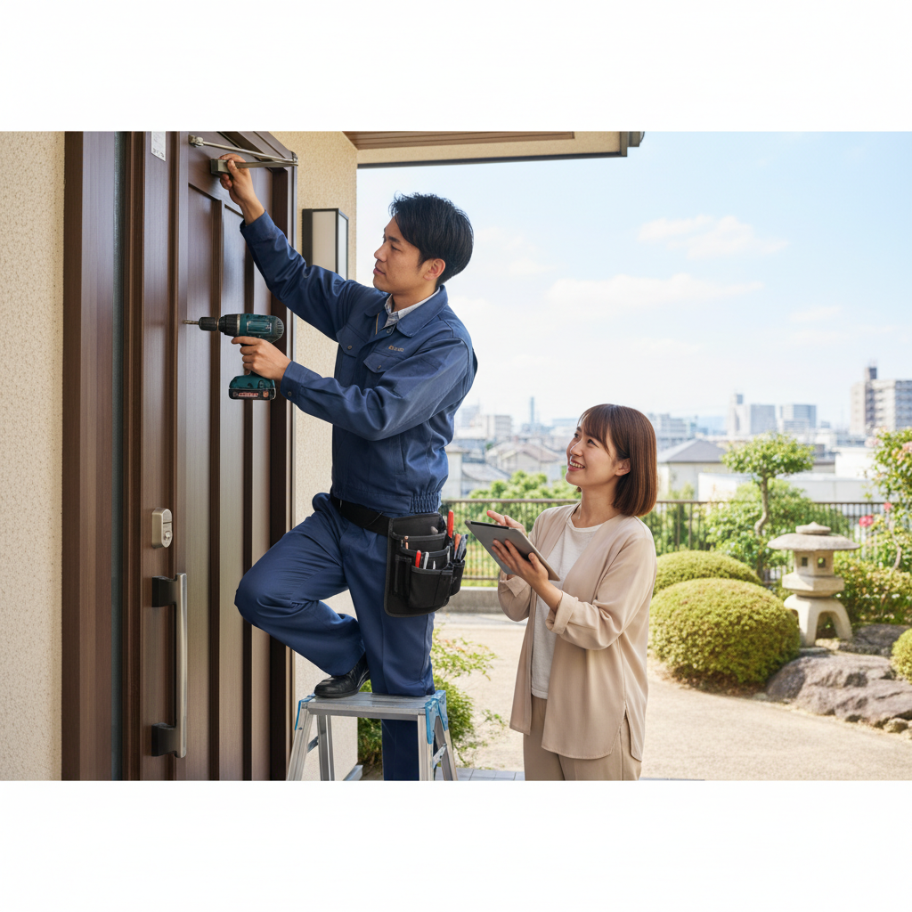 埼玉県 鶴ヶ島市で失敗しない!ドアクローザー交換業者の選び方