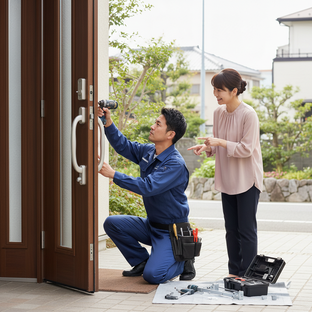 神奈川県二宮町でドアクローザー交換業者選び・失敗回避