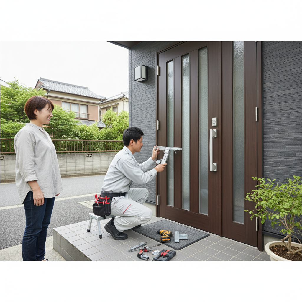 品川区勝島でのドアクローザー交換：料金相場と依頼の流れ