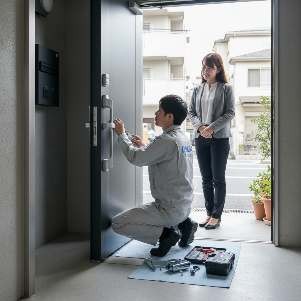 品川区東品川 ドアクローザー交換の料金相場と依頼の流れ