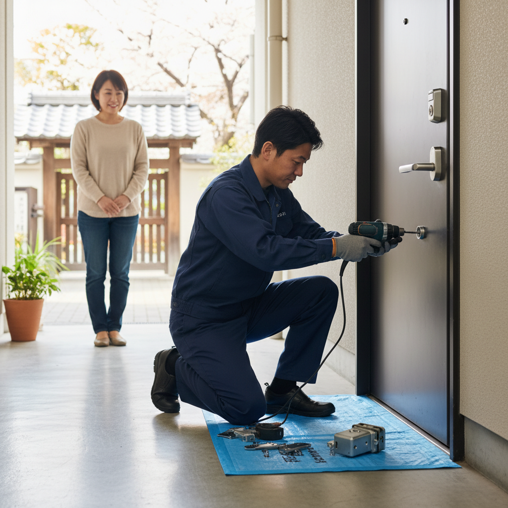 品川区八潮のドアクローザー交換:料金・事例・依頼の流れ