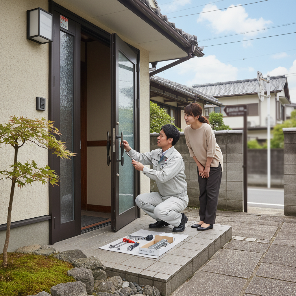 目黒区下目黒 ドアクローザー交換の料金相場と依頼の流れ