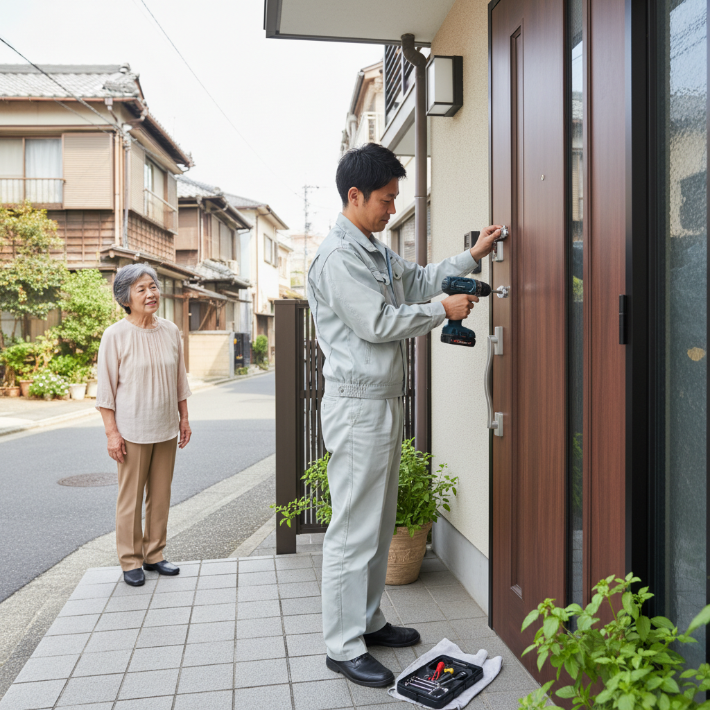 目黒区中央町でのドアクローザー交換：料金・事例・依頼の流れ