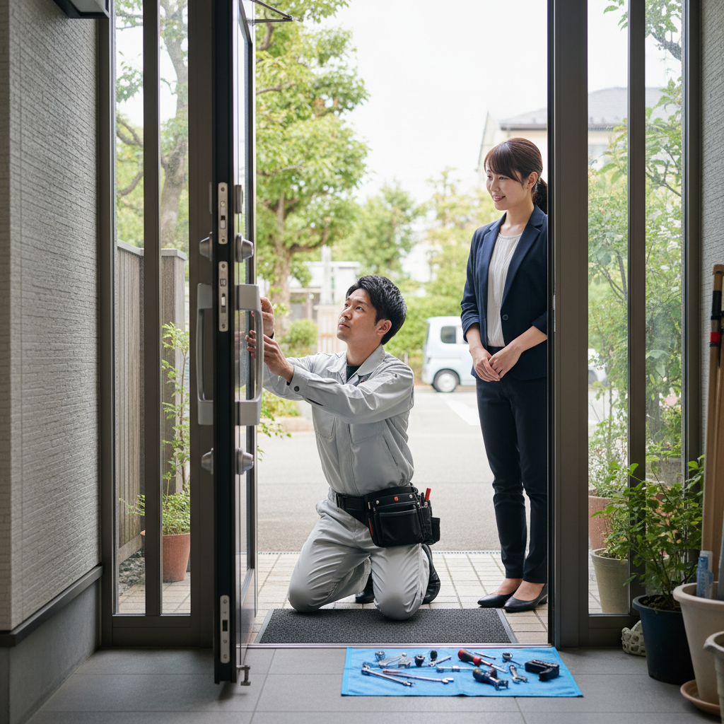目黒区東が丘 ドアクローザー交換の料金相場と依頼の流れ