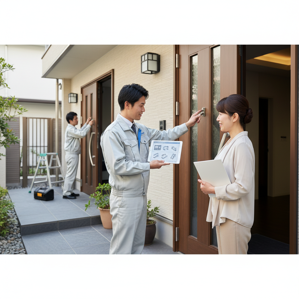 ドアクローザー交換:料金相場、事例、依頼の流れ