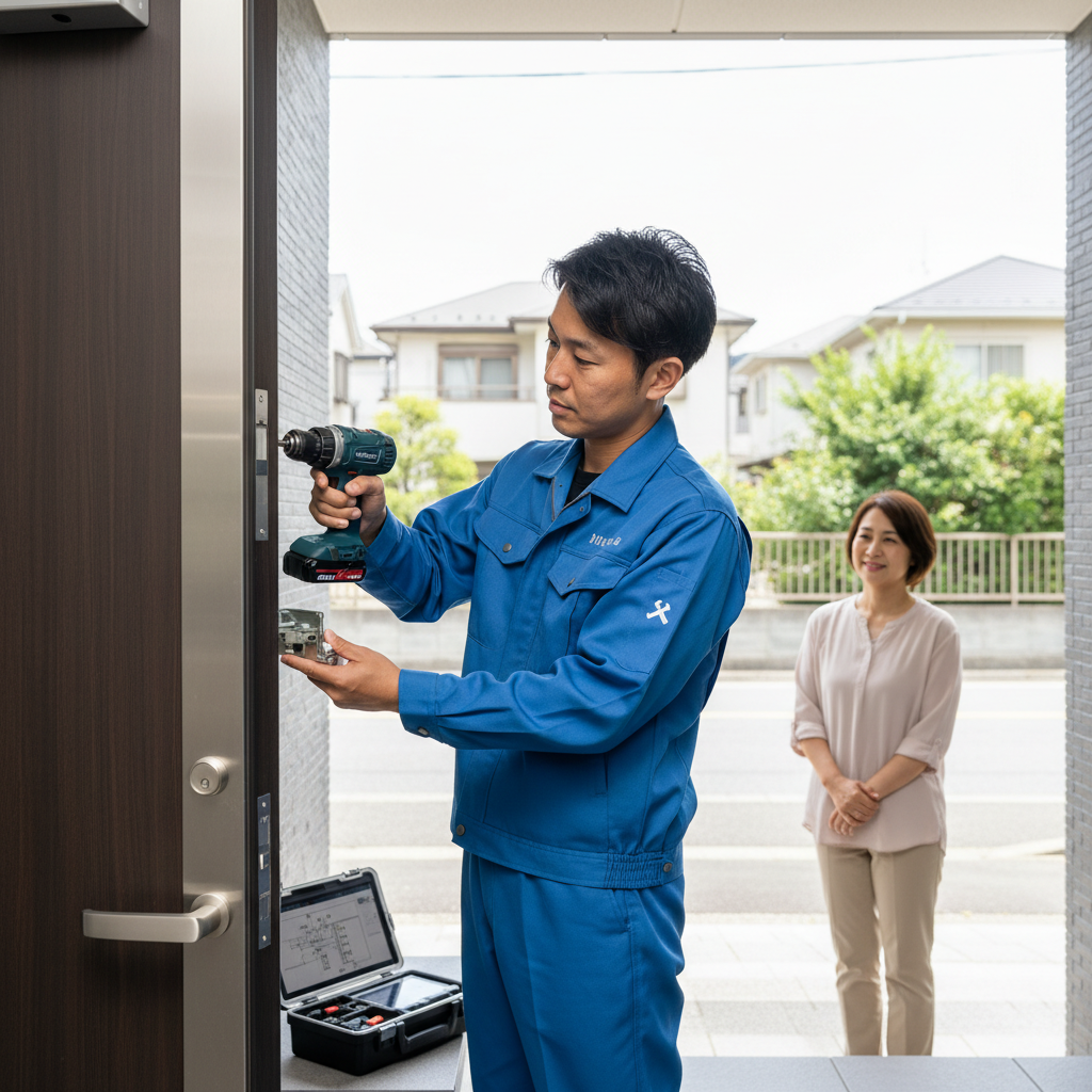 江東区常盤 ドアクローザー交換の料金相場・事例・依頼の流れ