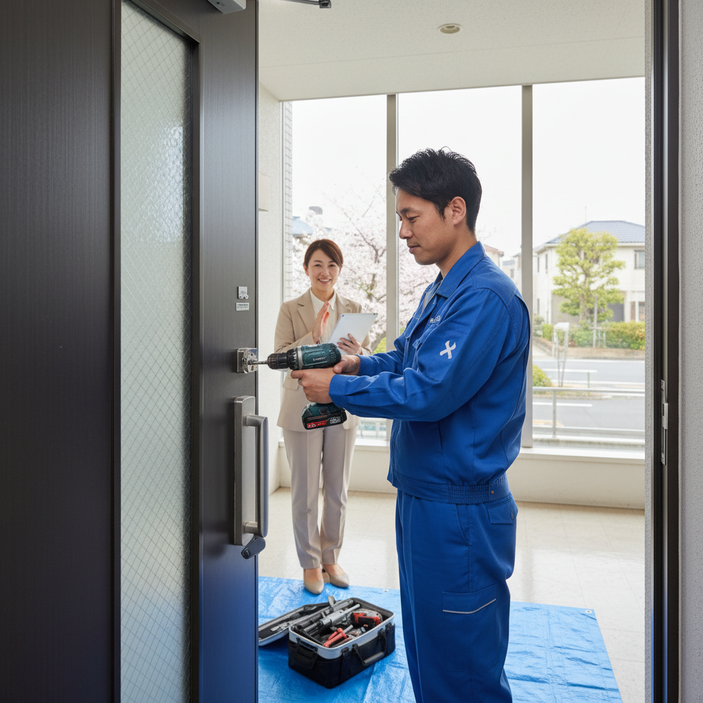 ドアクローザー交換の料金相場・事例と依頼の流れ【江東区 南砂版】