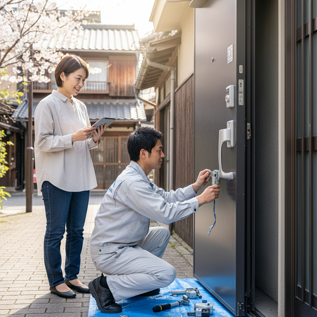 江東区門前仲町でのドアクローザー交換:料金・事例・依頼の流れ