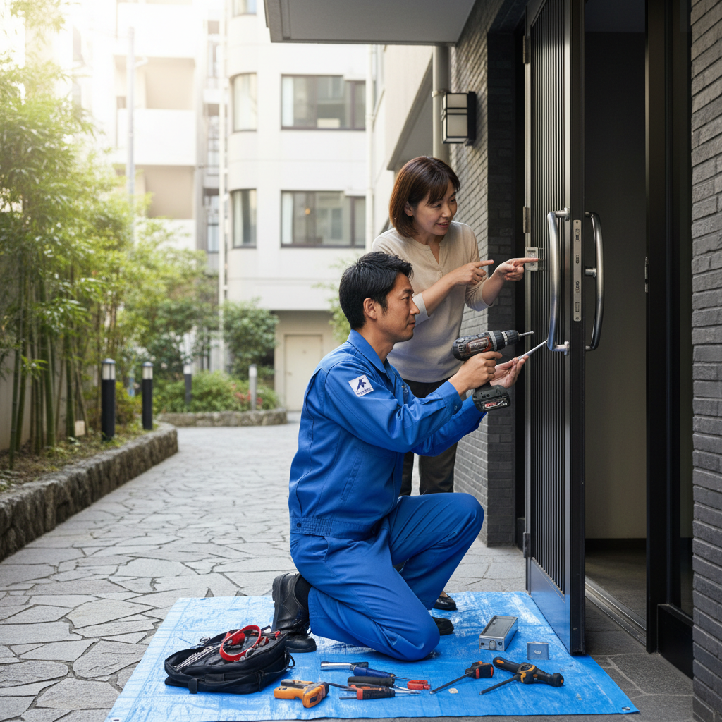 千代田区内神田のドアクローザー交換：料金・事例・依頼の流れ