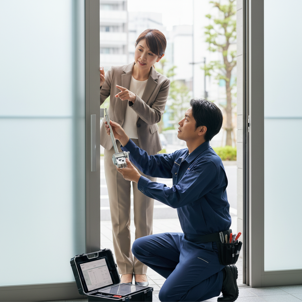 千代田区霞が関 ドアクローザー交換の料金相場と依頼の流れ