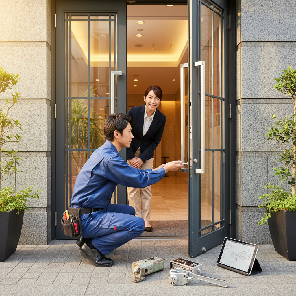 千代田区九段南 ドアクローザー交換の料金・事例・依頼の流れ