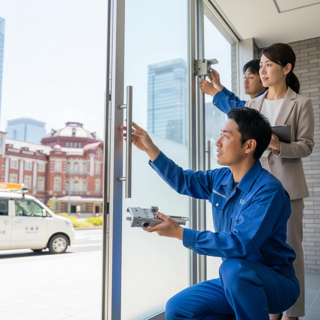 千代田区丸の内 ドアクローザー交換の料金・事例・依頼の流れ