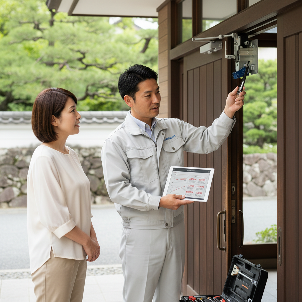 千代田区 六番町 ドアクローザー交換の料金相場と依頼の流れ