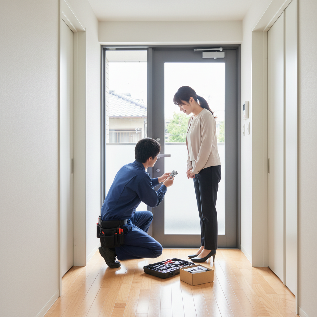 港区赤坂 ドアクローザー交換：料金相場、事例、依頼の流れ