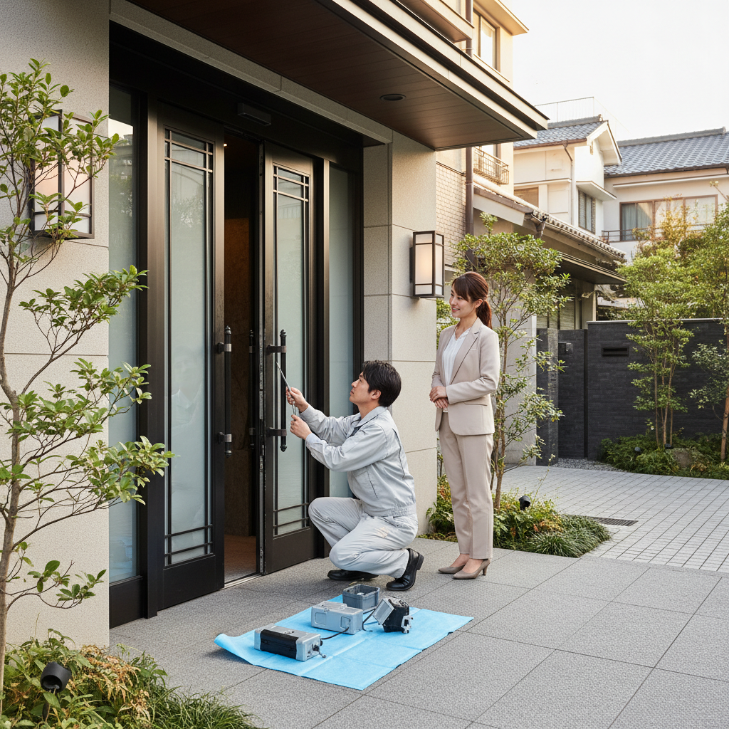 港区麻布永坂町 ドアクローザー交換の料金相場・事例・依頼の流れ