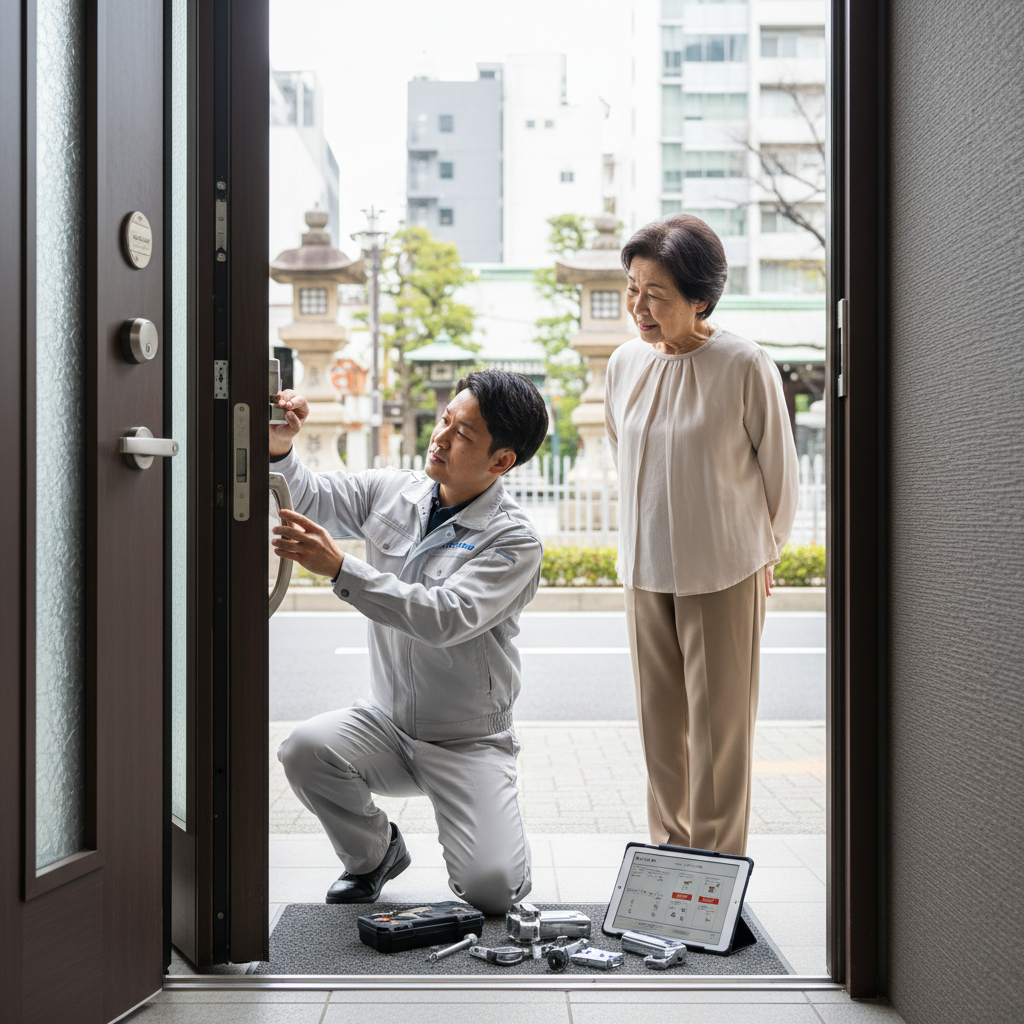 港区芝大門のドアクローザー交換｜料金・事例・依頼の流れ