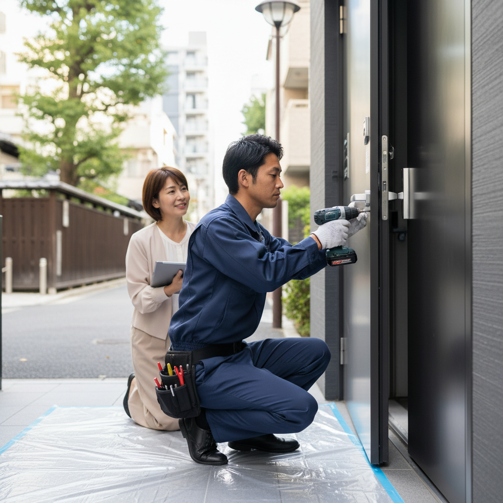 港区東麻布のドアクローザー交換：料金・事例・依頼の流れ