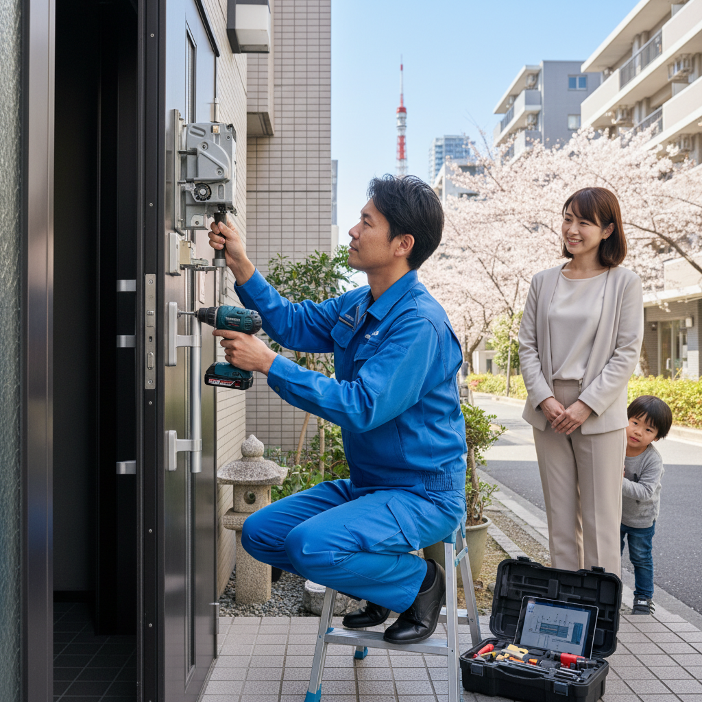 料金・事例・依頼の流れ｜港区東新橋のドアクローザー交換
