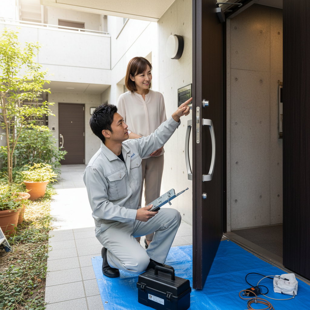 新宿区南元町 ドアクローザー交換の料金相場・事例・依頼の流れ