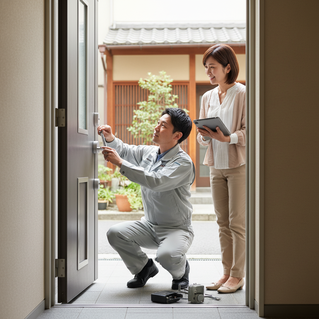 新宿区余丁町 ドアクローザー交換の料金・事例・依頼の流れ