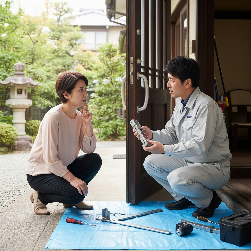 豊島区駒込 ドアクローザー交換の料金相場、事例、依頼の流れ