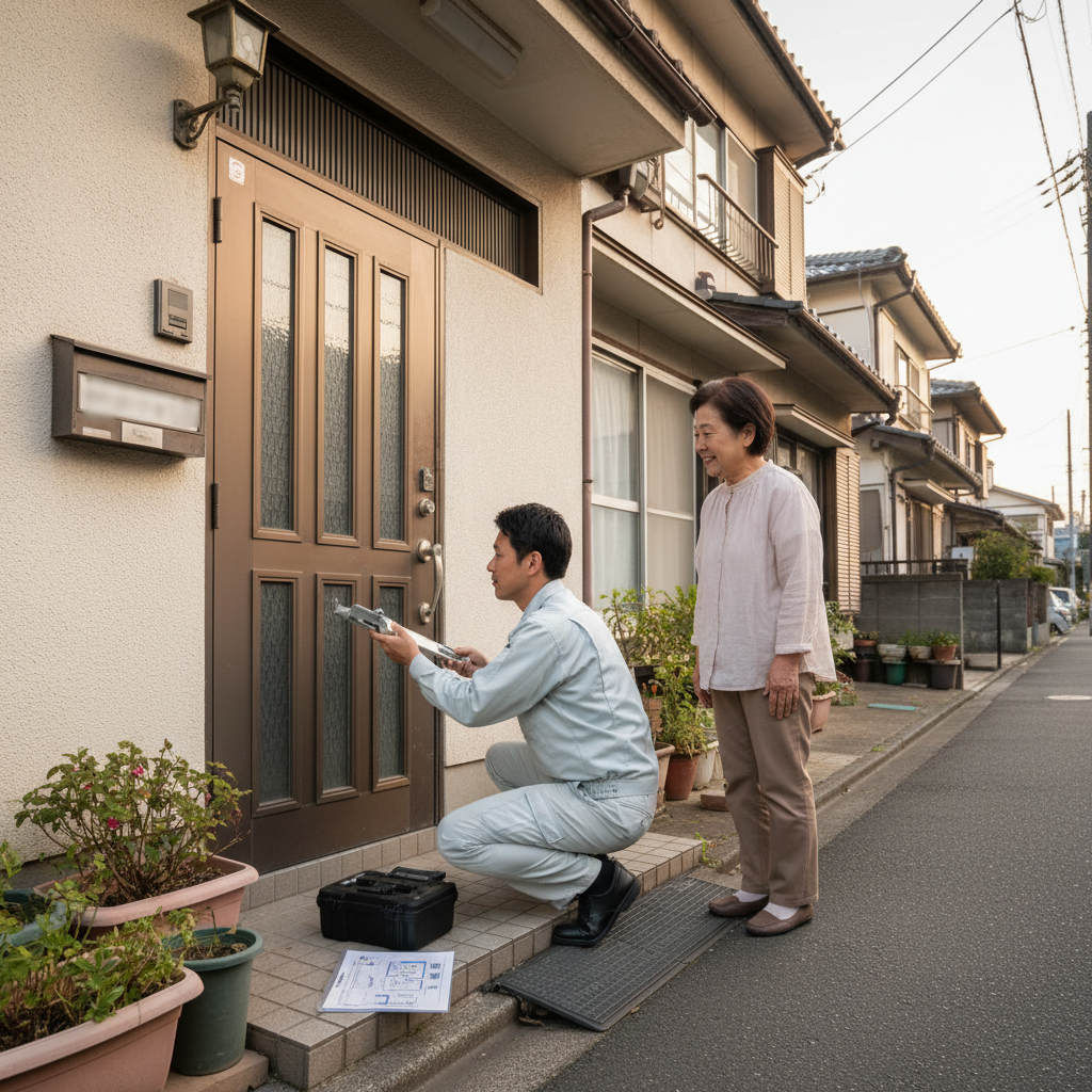 豊島区南長崎のドアクローザー交換：料金相場と依頼の流れ