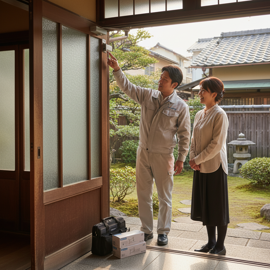 豊島区目白でのドアクローザー交換:料金相場と依頼の流れ