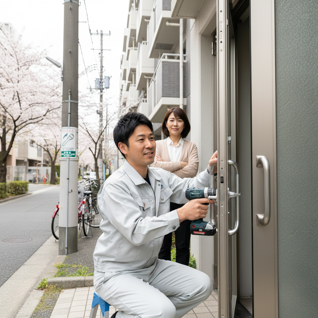 葛飾区青砥 ドアクローザー交換:料金相場、事例、依頼の流れ