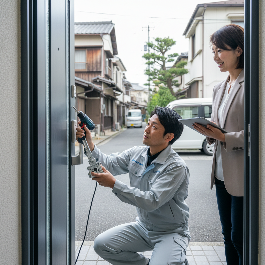葛飾区奥戸でのドアクローザー交換の料金相場・事例・依頼の流れ