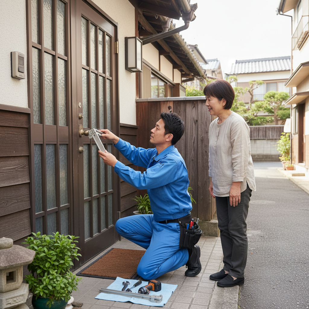 葛飾区小菅でのドアクローザー交換：料金相場、事例、依頼の流れ
