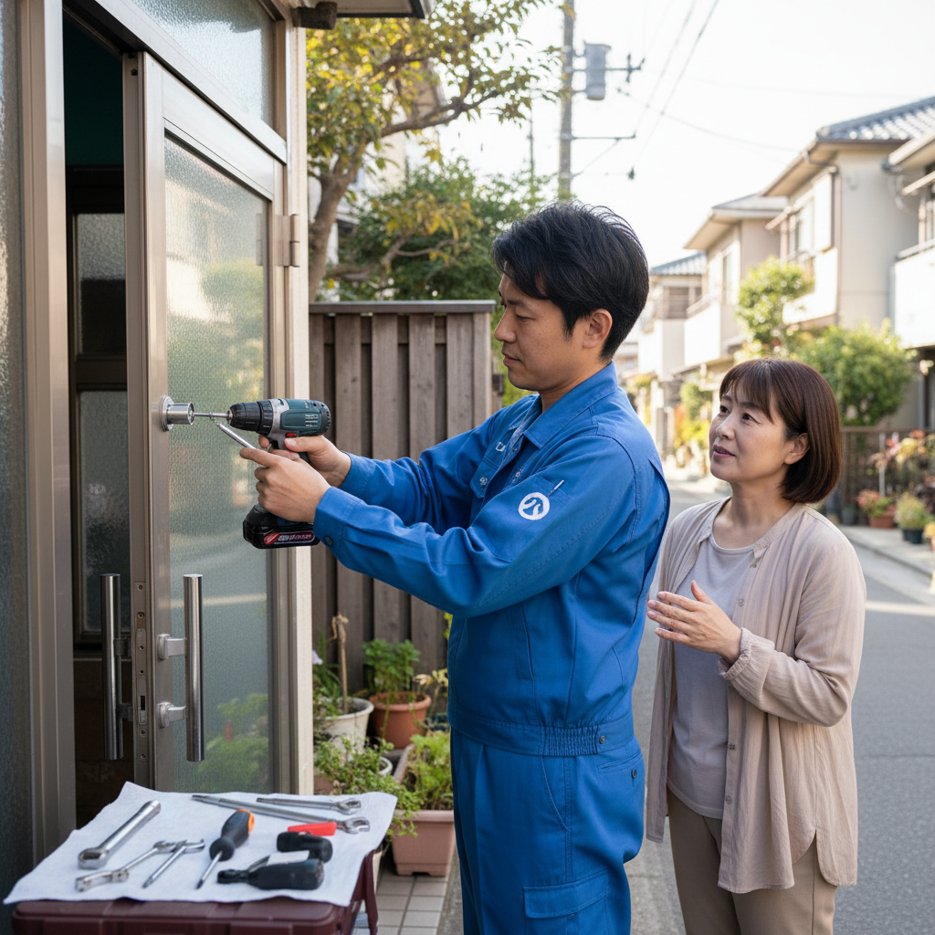 葛飾区東四つ木のドアクローザー交換:料金・事例・依頼の流れ