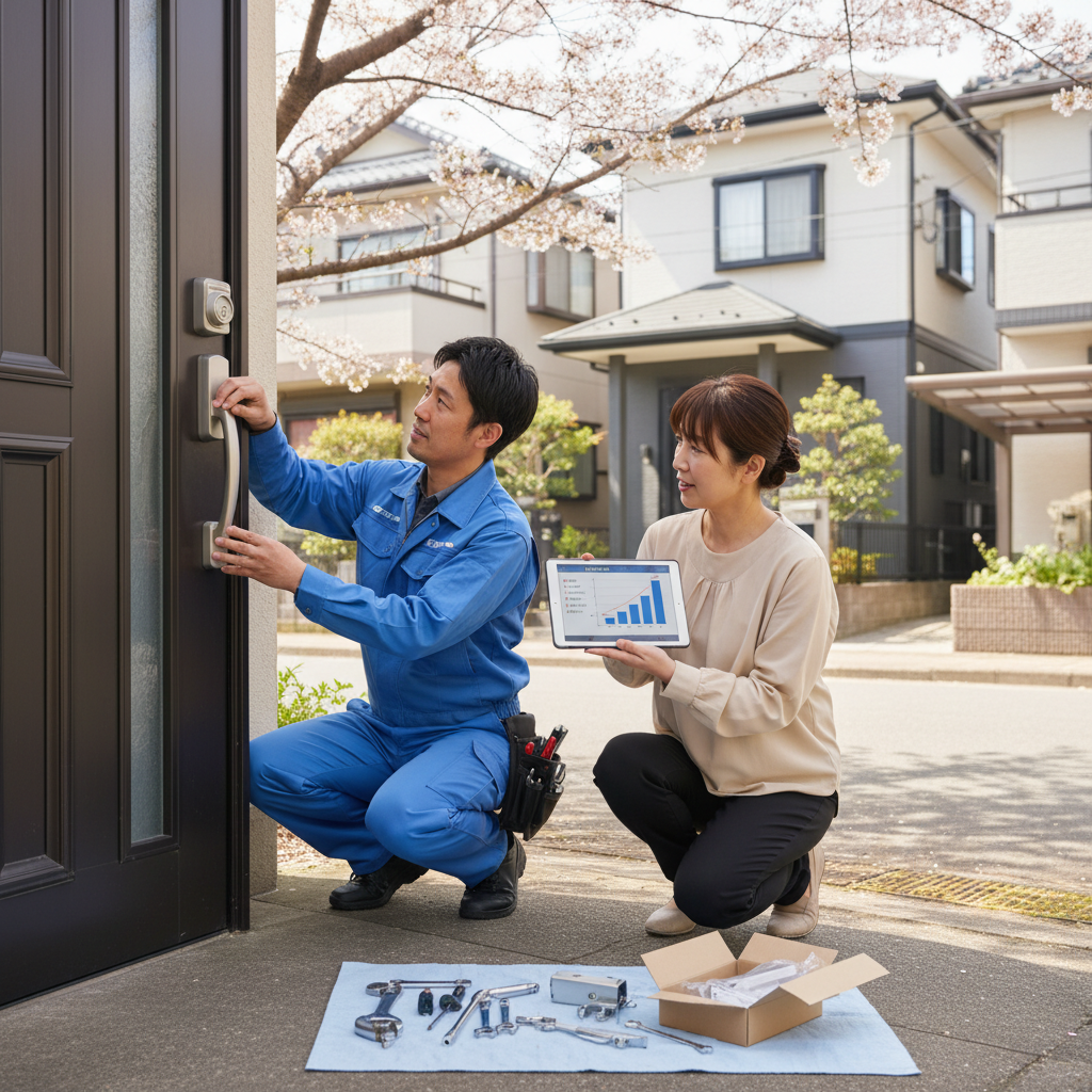 葛飾区四つ木でのドアクローザー交換の料金相場と依頼の流れ