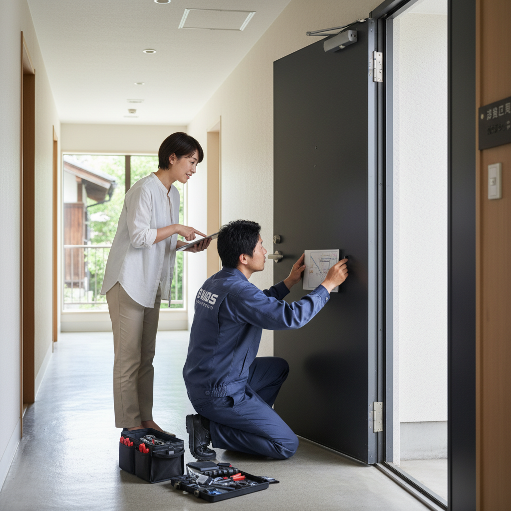 渋谷区円山町でのドアクローザー交換:料金・事例・依頼の流れ