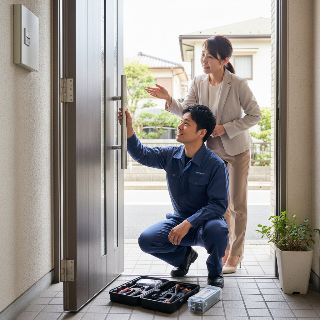 渋谷区南平台町 ドアクローザー交換の料金・事例・依頼の流れ