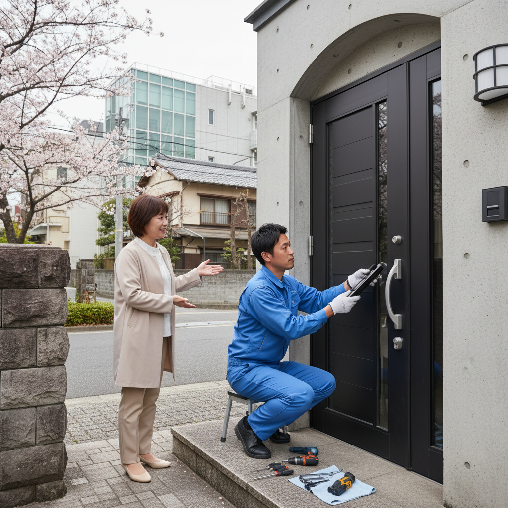 渋谷区本町のドアクローザー交換:料金相場、事例、依頼の流れ