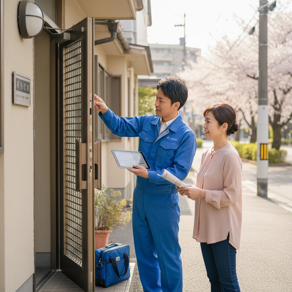 北区王子本町 ドアクローザー交換:料金相場、事例、依頼の流れ