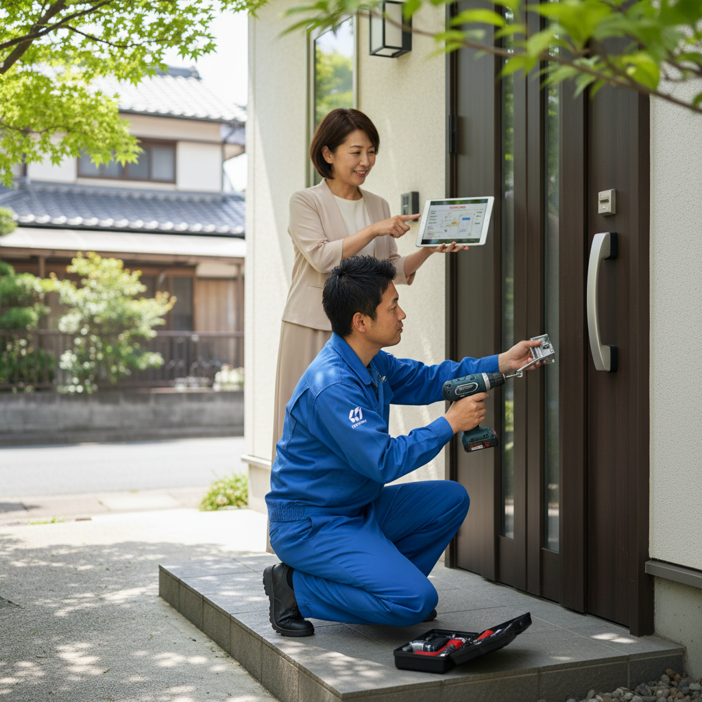 北区十条仲原 ドアクローザー交換の料金・事例・依頼の流れ