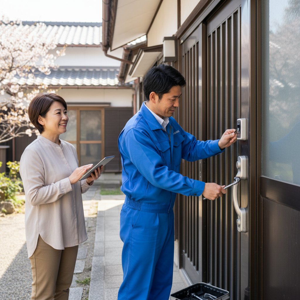 北区中十条のドアクローザー交換：料金相場と依頼の流れ