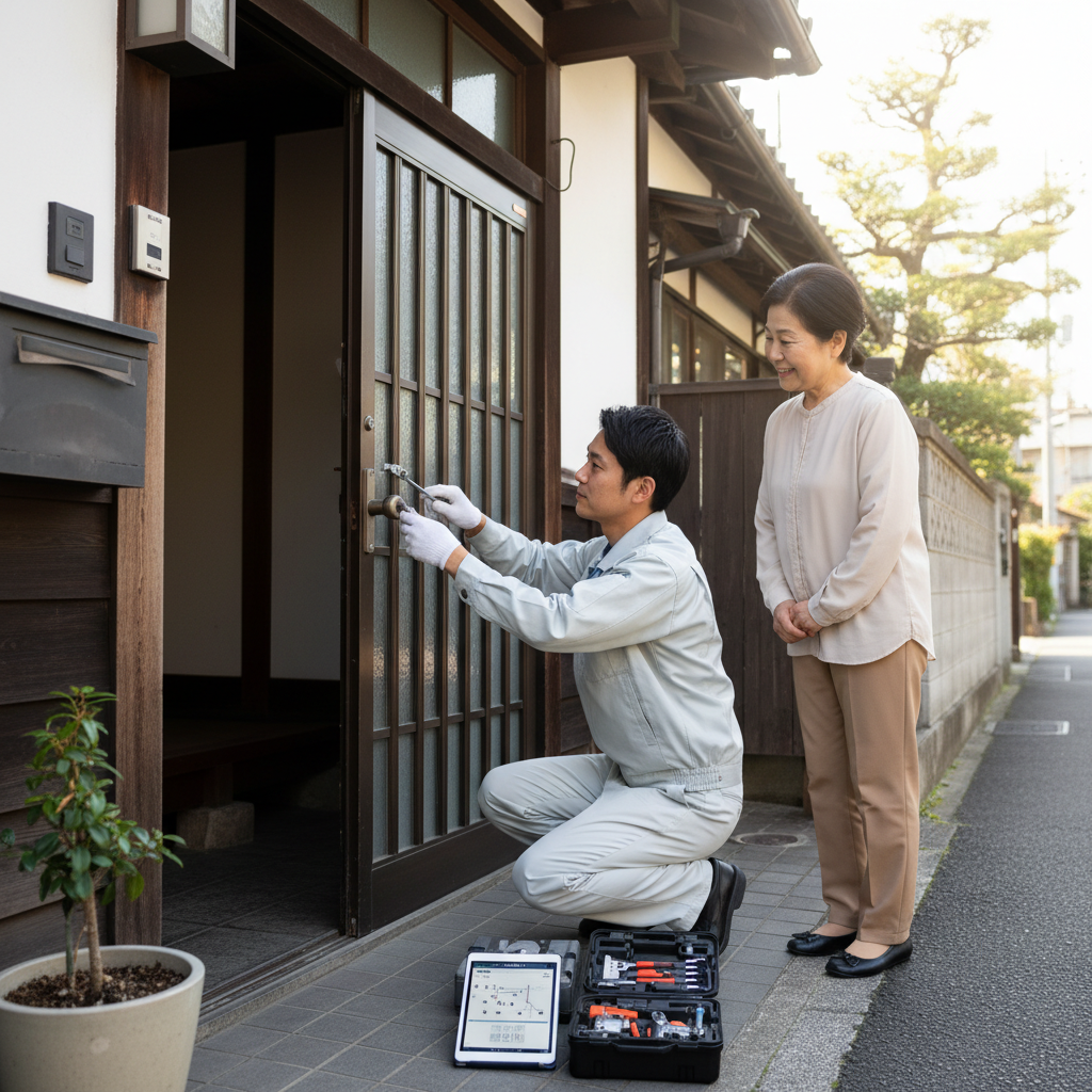 北区東田端 ドアクローザー交換の料金相場、事例、依頼の流れ