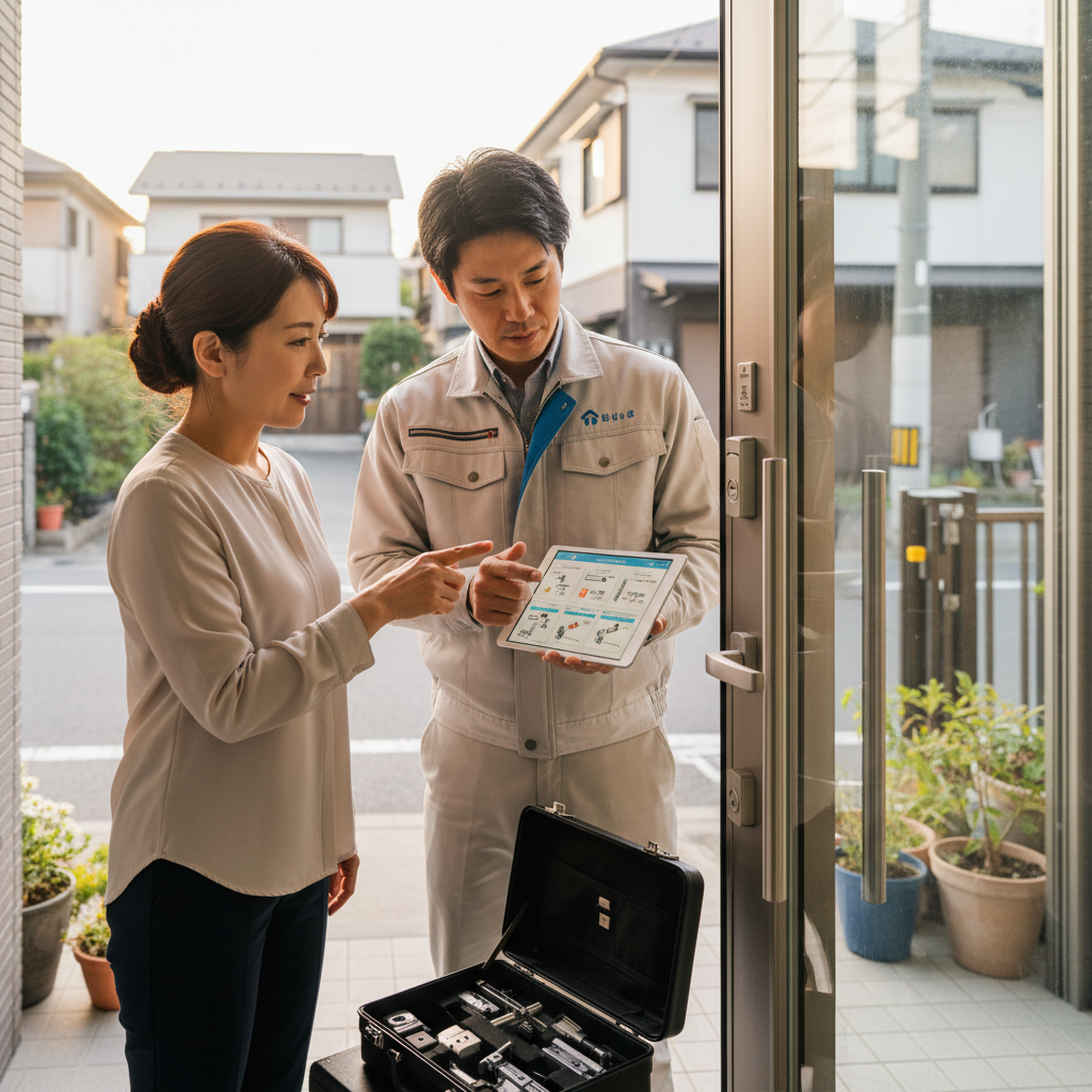 足立区足立 ドアクローザー交換の料金・事例・依頼の流れ