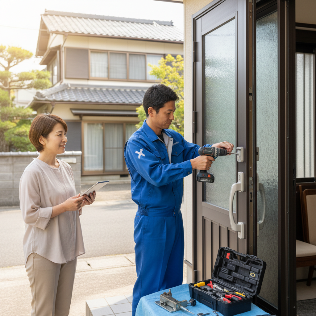 足立区 古千谷本町でのドアクローザー交換:料金相場、事例、依頼の流れ