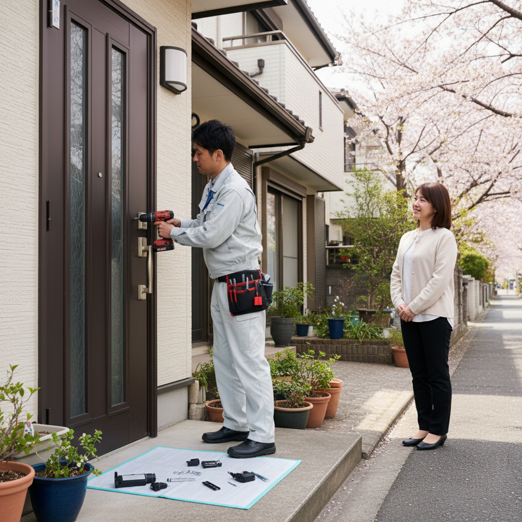 足立区皿沼のドアクローザー交換：料金相場・事例・依頼の流れ