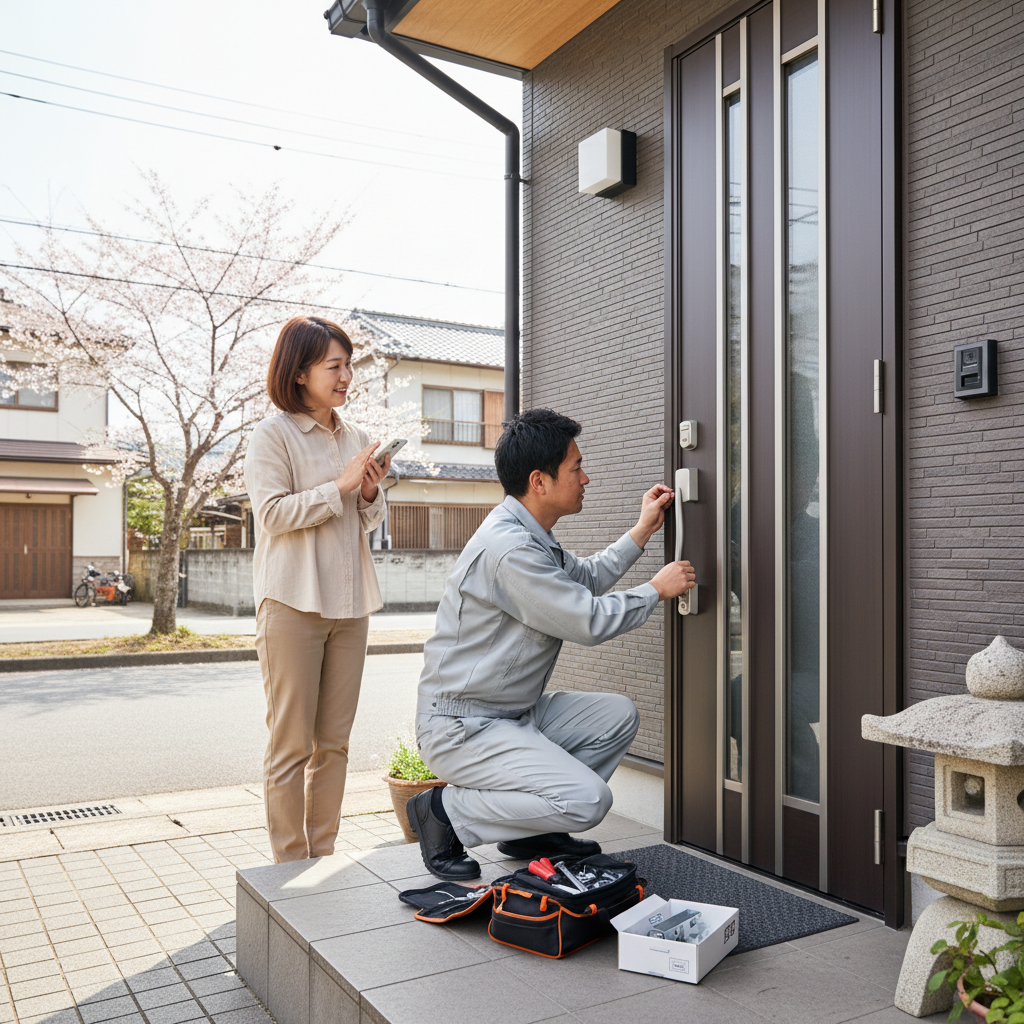 足立区島根のドアクローザー交換:料金相場、事例、依頼の流れ