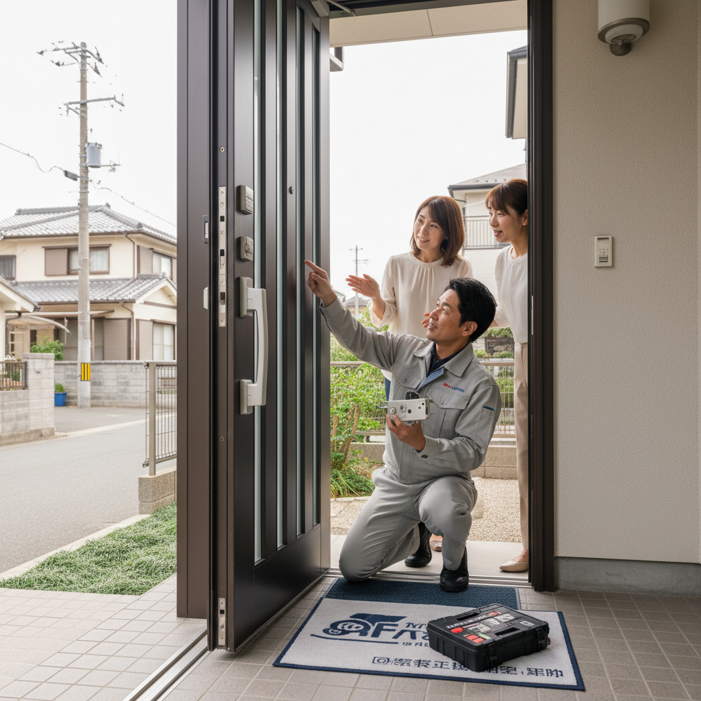 足立区新田でのドアクローザー交換:料金相場と依頼の流れ