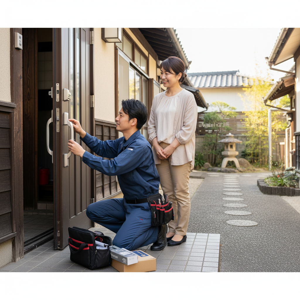 足立区関原 ドアクローザー交換の料金・事例・依頼の流れ