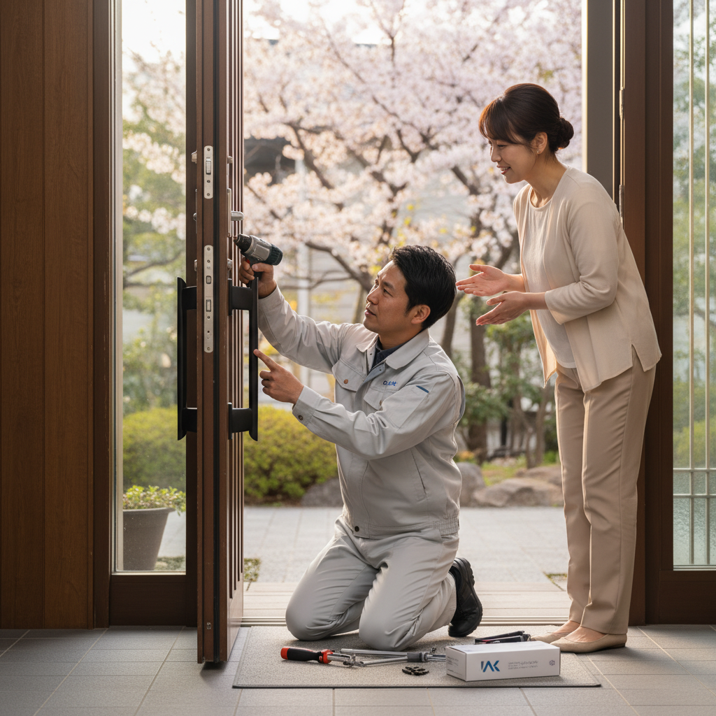 足立区西新井 ドアクローザー交換：料金・事例・依頼の流れ